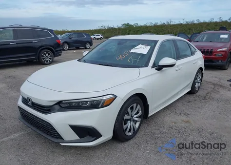 2024 Honda Civic Lx из США, поврежденный, VIN 2HGFE2F20RH583728